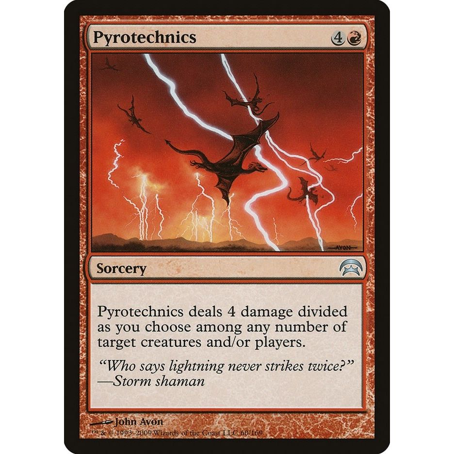 Image for Pyrotechnics (60) (HOP) - Magic: The Gathering