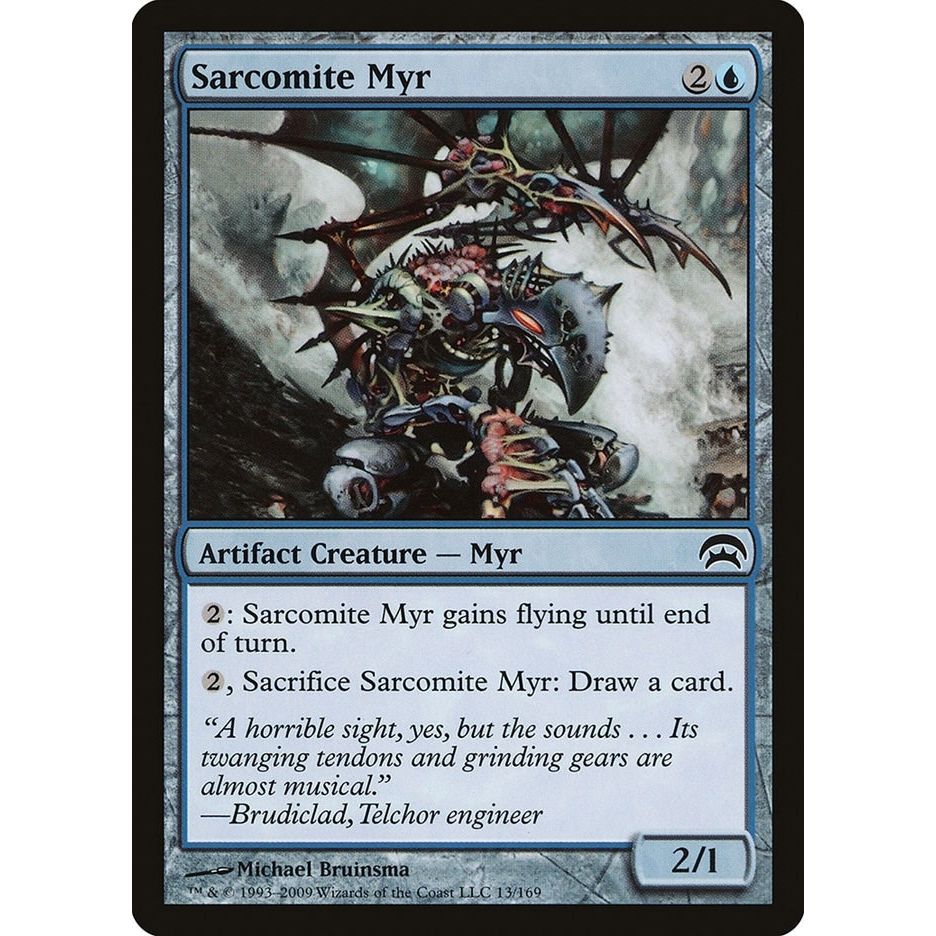 Image for Sarcomite Myr (13) (HOP) - Magic: The Gathering