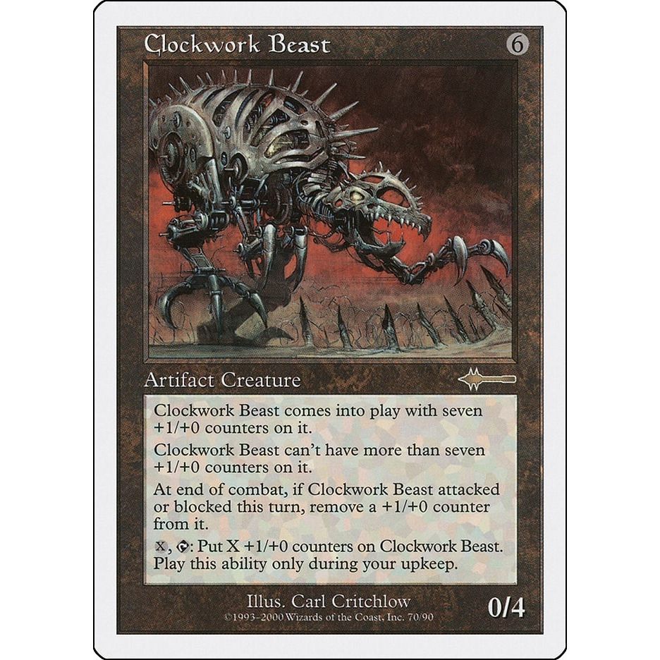 Image for Clockwork Beast (70) (BTD) - Magic: The Gathering