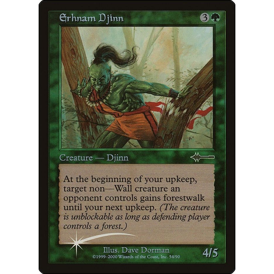 Image for Erhnam Djinn (54) (BTD) - Magic: The Gathering