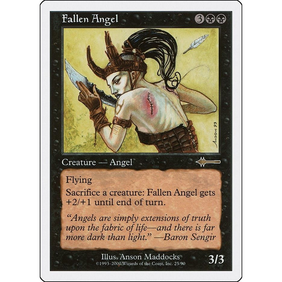 Image for Fallen Angel (25) (BTD) - Magic: The Gathering