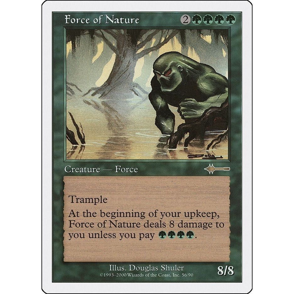 Image for Force of Nature (56) (BTD) - Magic: The Gathering