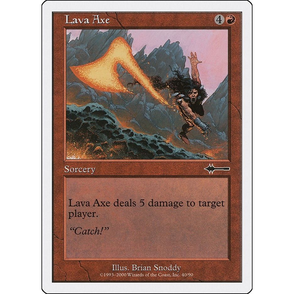 Image for Lava Axe (40) (BTD) - Magic: The Gathering