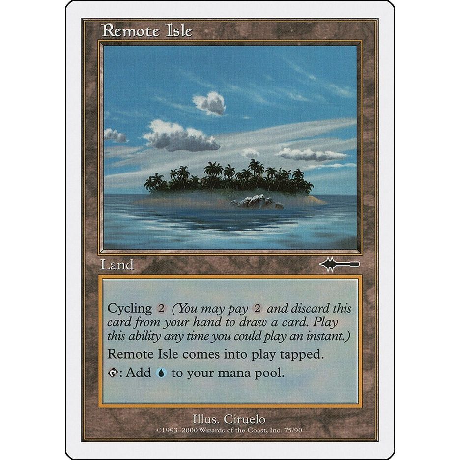 Image for Remote Isle (75) (BTD) - Magic: The Gathering
