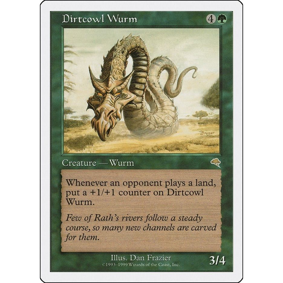 Image for Dirtcowl Wurm (BRB) - Magic: The Gathering