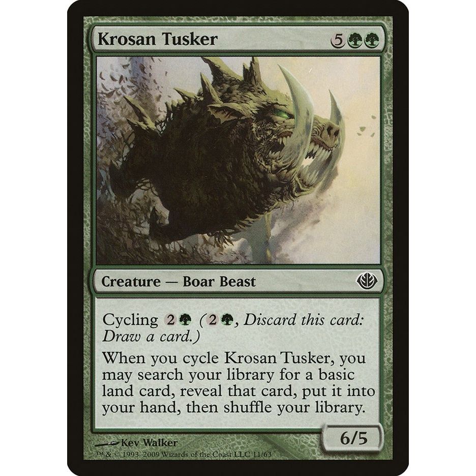 Image for Krosan Tusker (11) (DDD) - Magic: The Gathering