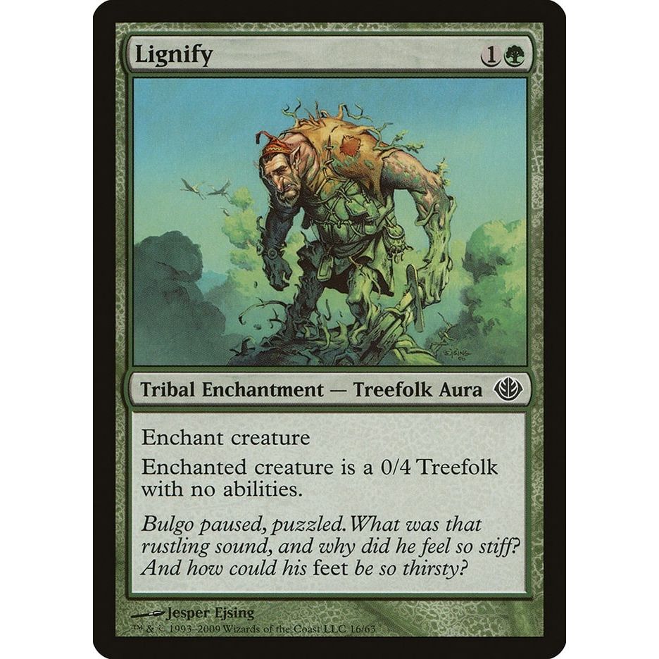 Image for Lignify (16) (DDD) - Magic: The Gathering