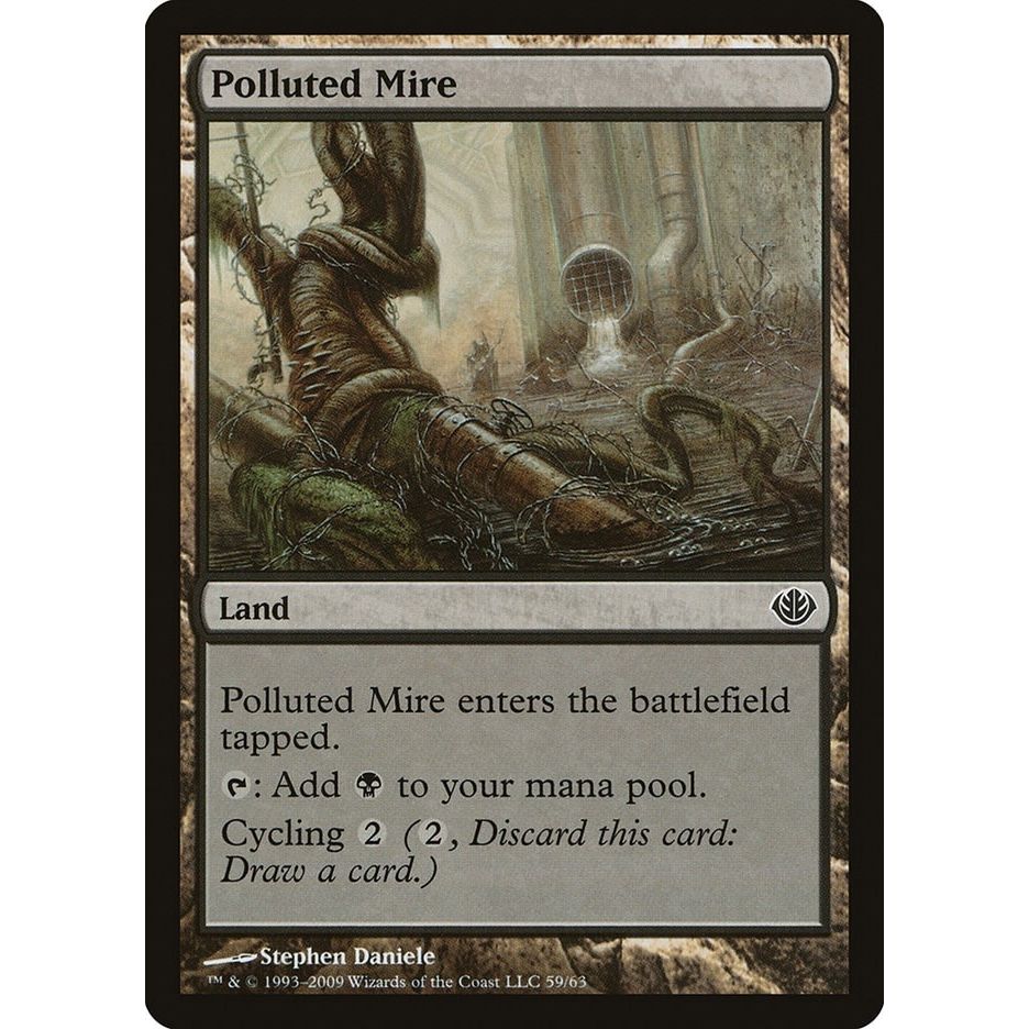 Image for Polluted Mire (59) (DDD) - Magic: The Gathering