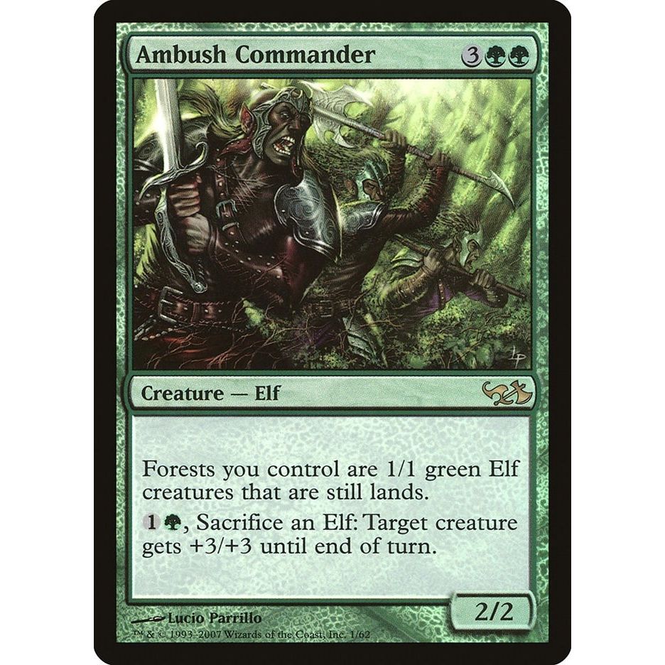 Image for Ambush Commander (1) (EVG) - Magic: The Gathering