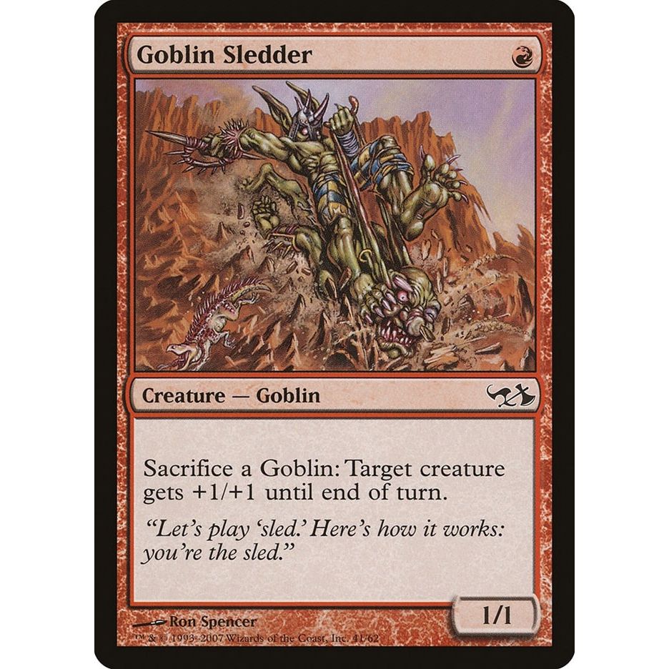 Image for Goblin Sledder (41) (EVG) - Magic: The Gathering