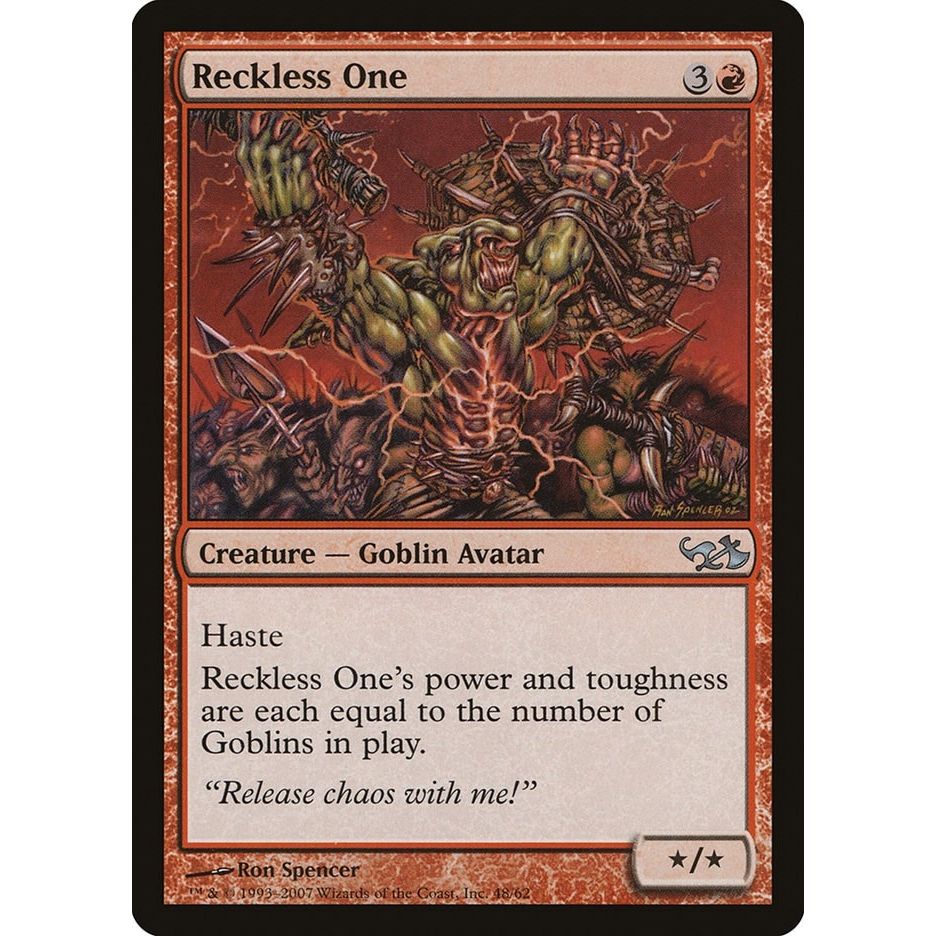 Image for Reckless One (48) (EVG) - Magic: The Gathering