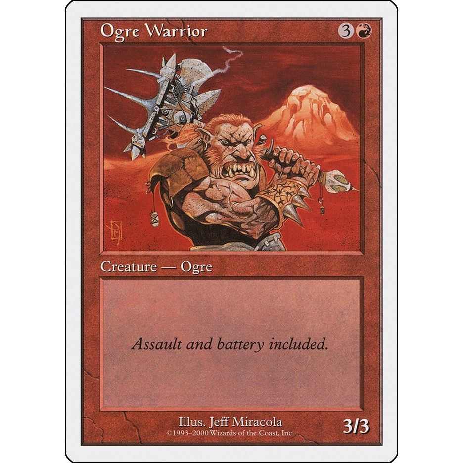 Image for Ogre Warrior (S00) - Magic: The Gathering