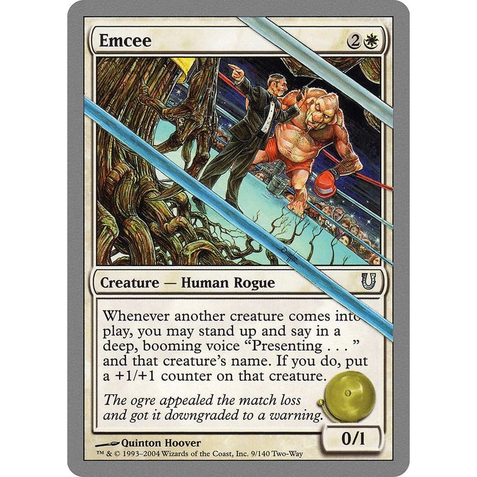 Image for Emcee (9) (UNH) - Magic: The Gathering