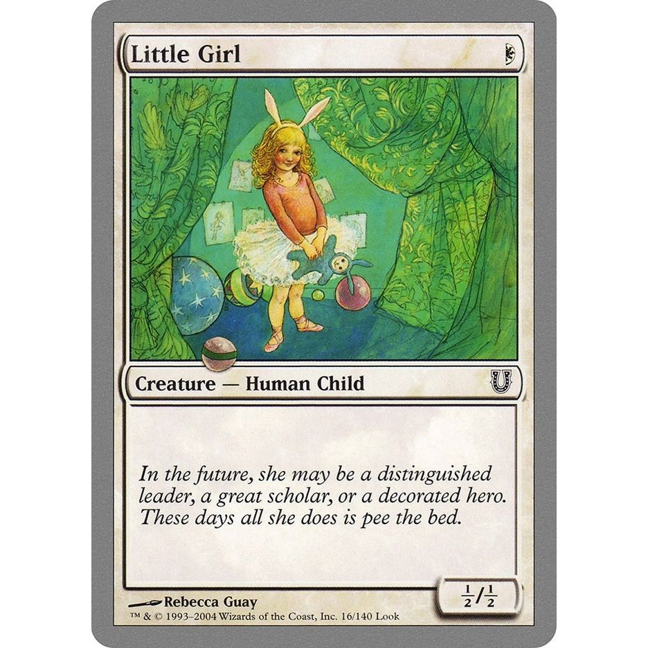 Image for Little Girl (16) (UNH) - Magic: The Gathering