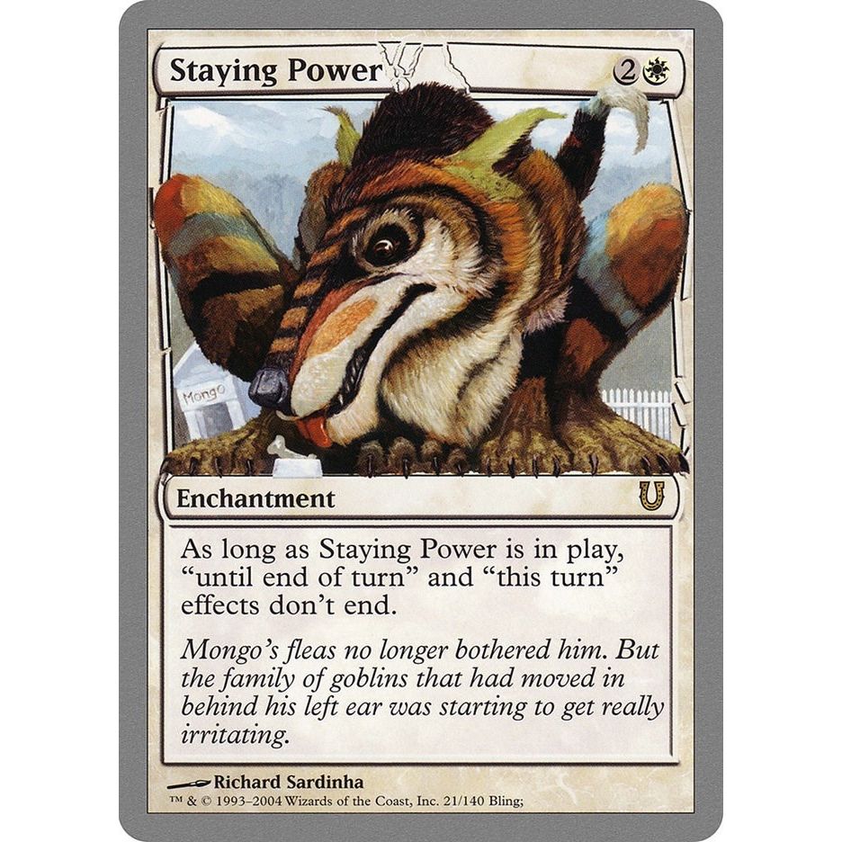 Image for Staying Power (21) (UNH) - Magic: The Gathering