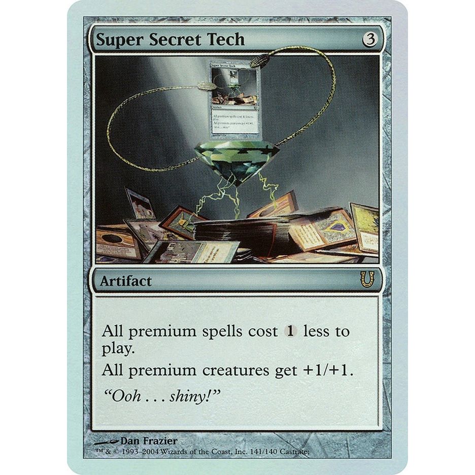 Image for Super Secret Tech (141) (UNH) - Magic: The Gathering