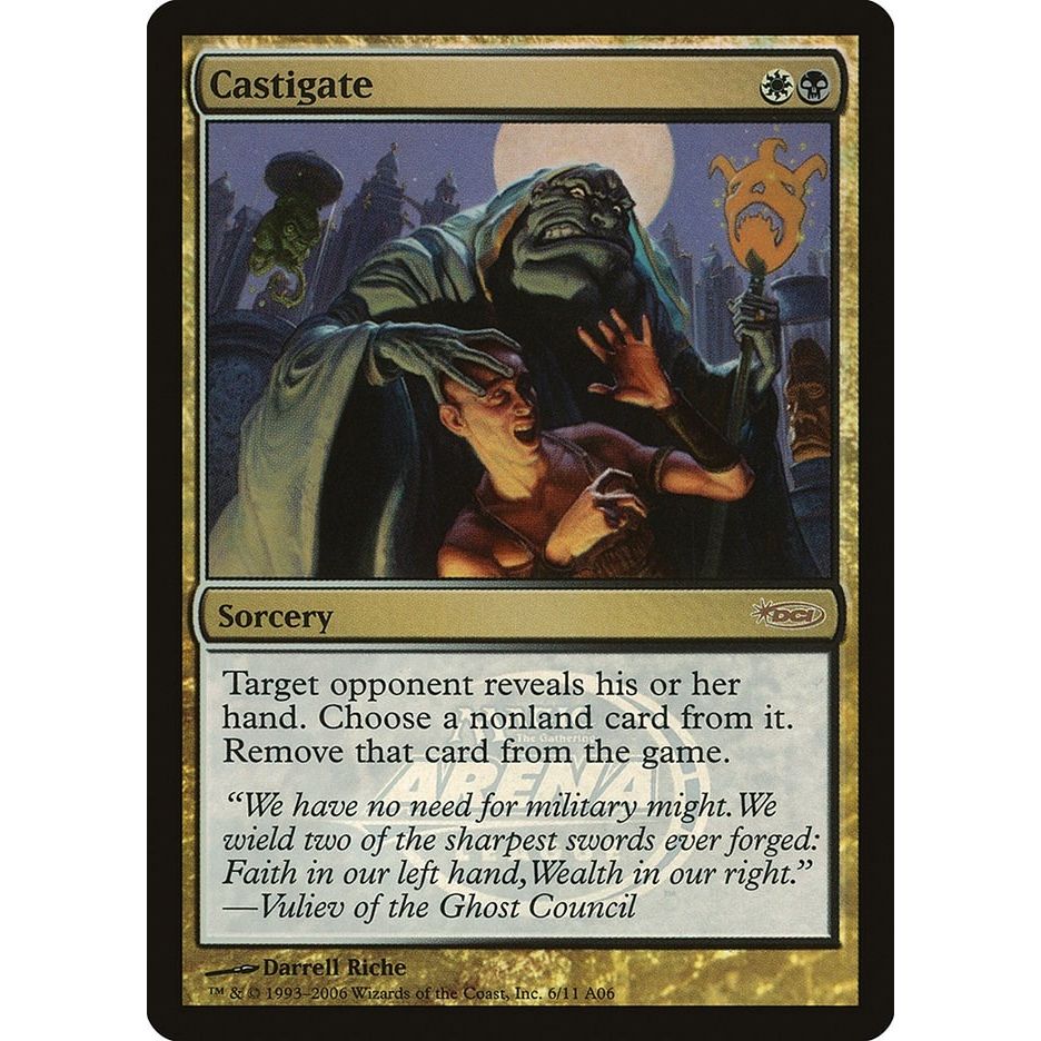 Image for Castigate (6) (ARENA) - Magic: The Gathering