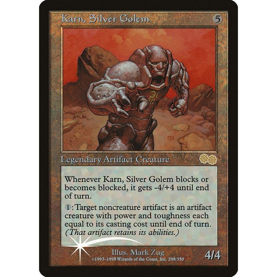 Image for Karn, Silver Golem (298) (ARENA) - Magic: The Gathering