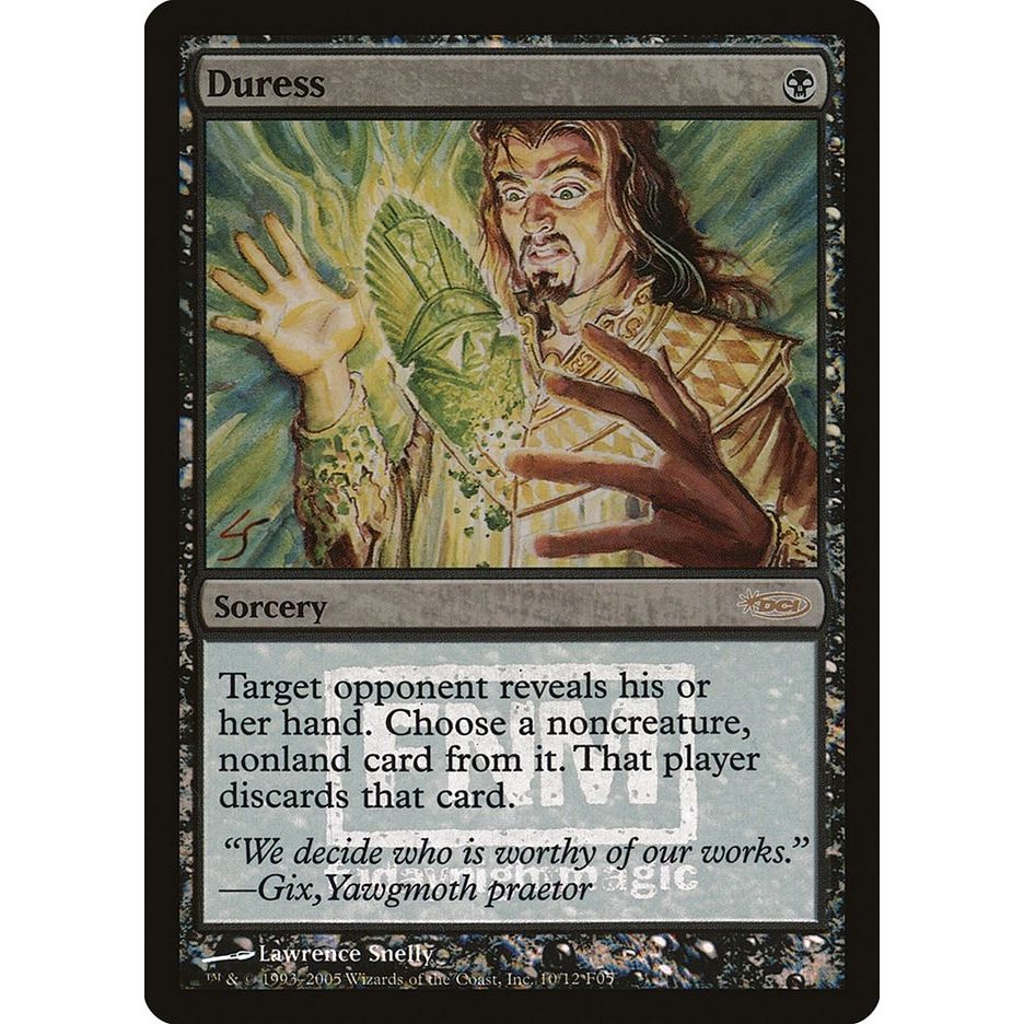 Image for Duress (10) (FNM) - Magic: The Gathering