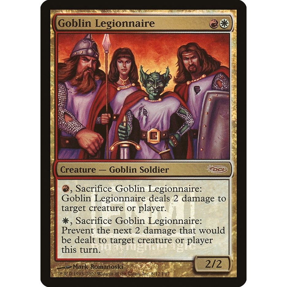Image for Goblin Legionnaire (6) (FNM) - Magic: The Gathering