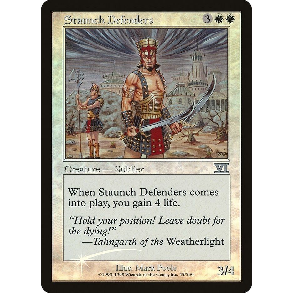 Image for Staunch Defenders (45) (FNM) - Magic: The Gathering