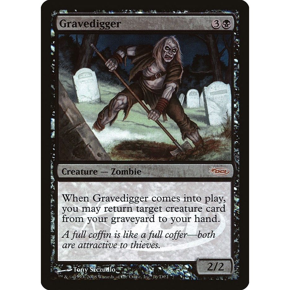 Image for Gravedigger (16) (WPN) - Magic: The Gathering