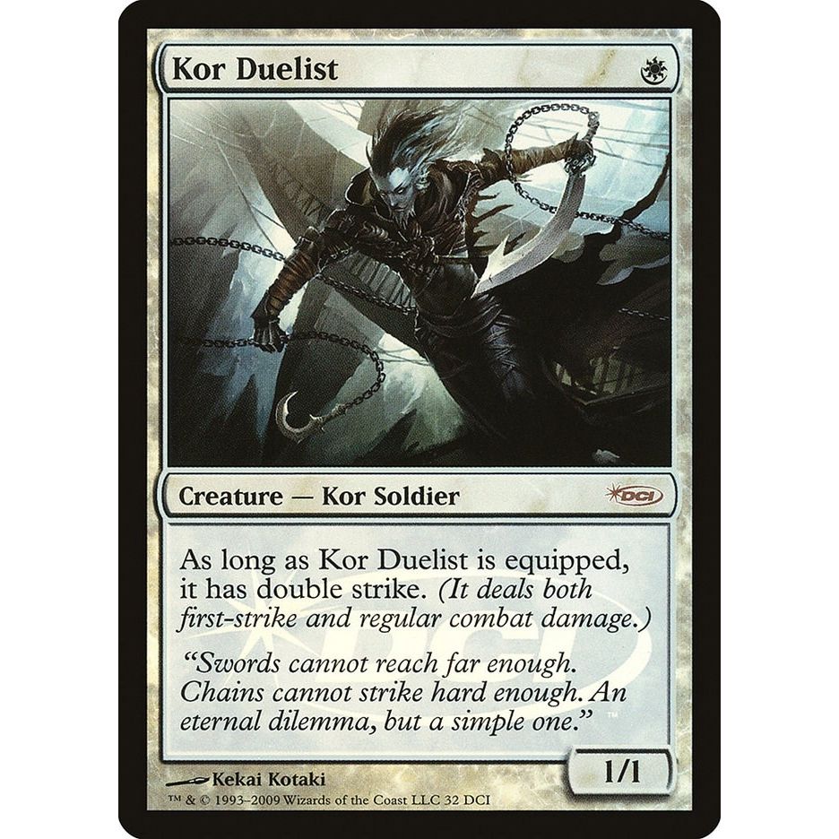 Image for Kor Duelist (32) (WPN) - Magic: The Gathering