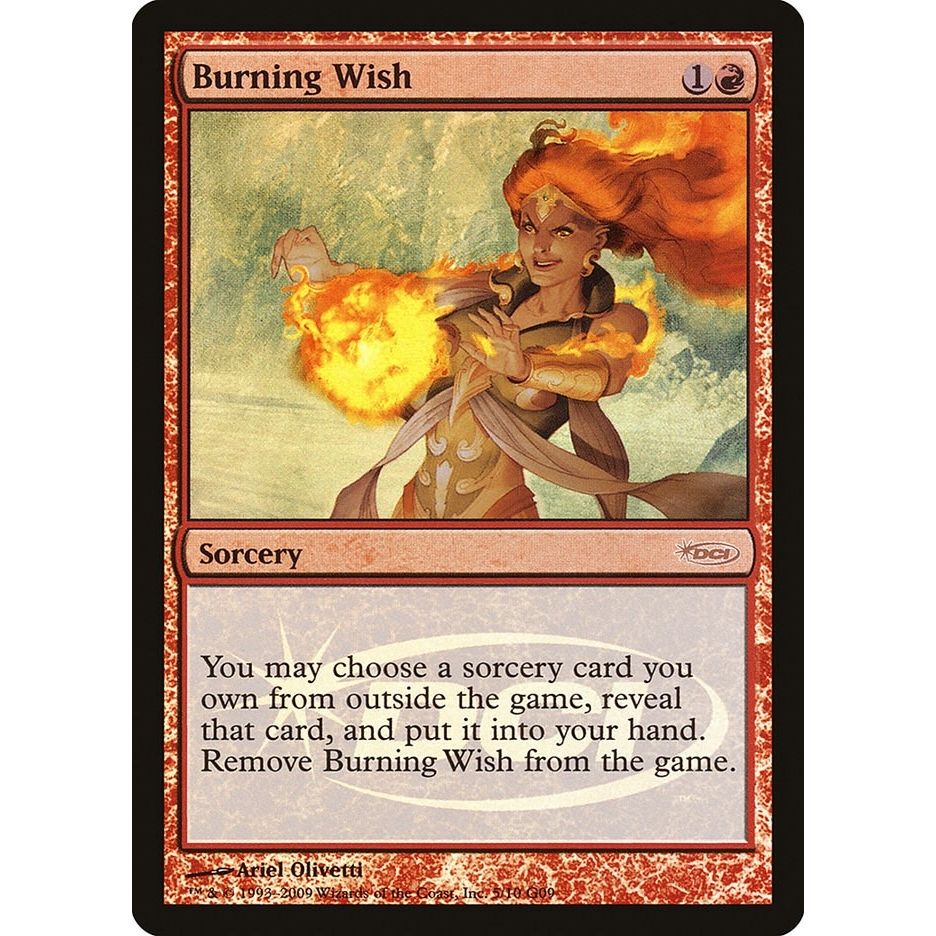 Image for Burning Wish (5) (JDG) - Magic: The Gathering