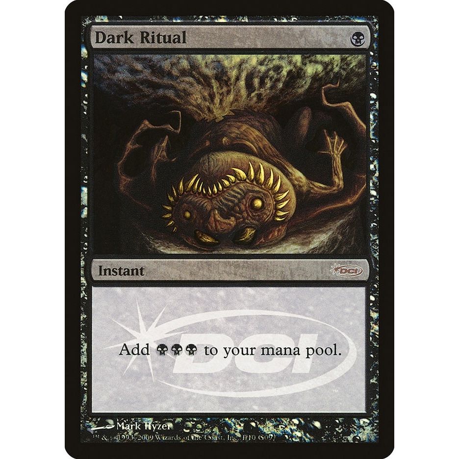 Image for Dark Ritual (1) (JDG) - Magic: The Gathering