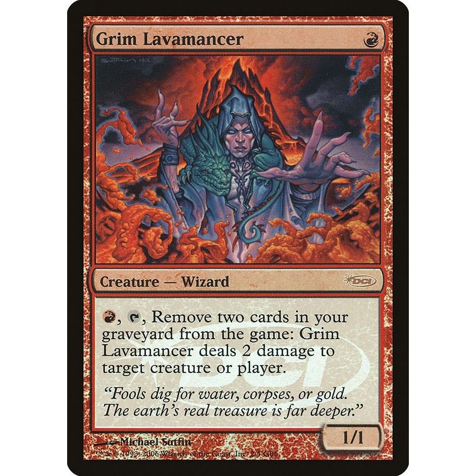 Image for Grim Lavamancer (2) (JDG) - Magic: The Gathering