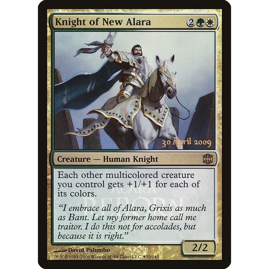 Image for Knight of New Alara (70) (LARP) - Magic: The Gathering