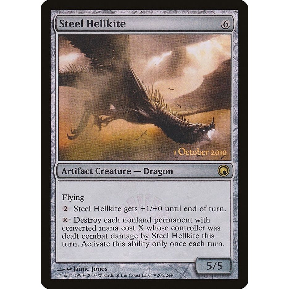 Image for Steel Hellkite (205) (LARP) - Magic: The Gathering