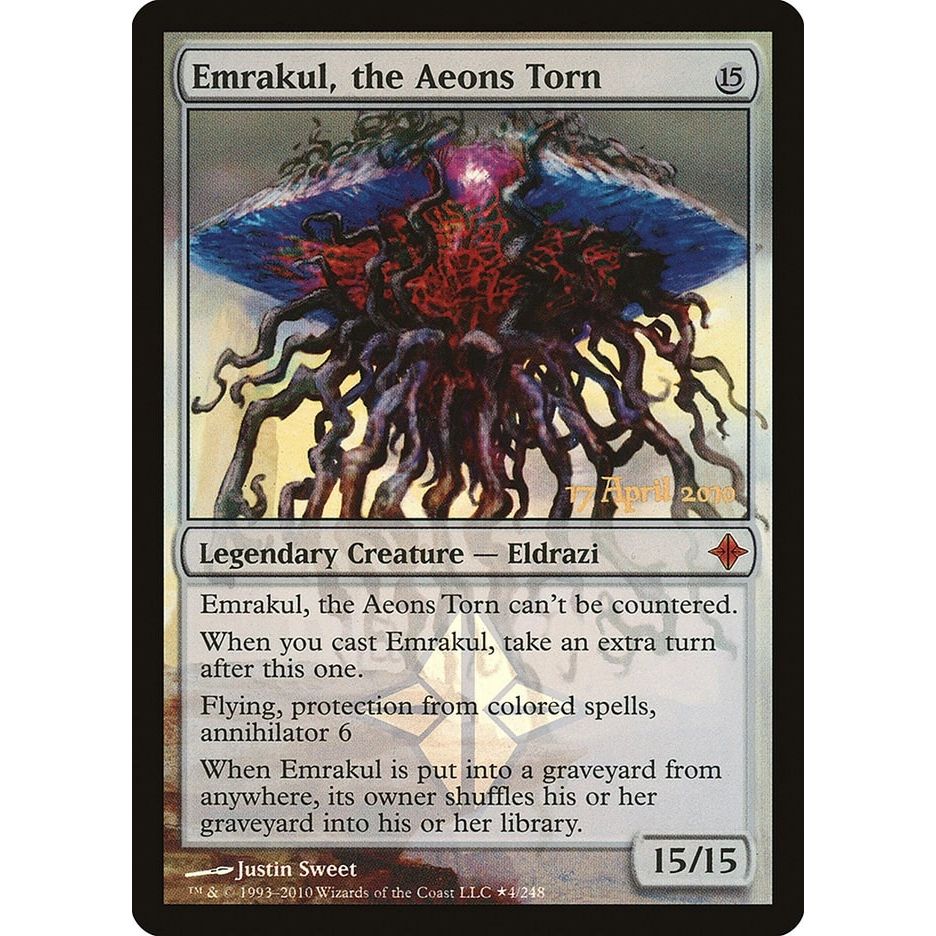 Image for Emrakul, the Aeons Torn (4) (PRE) - Magic: The Gathering