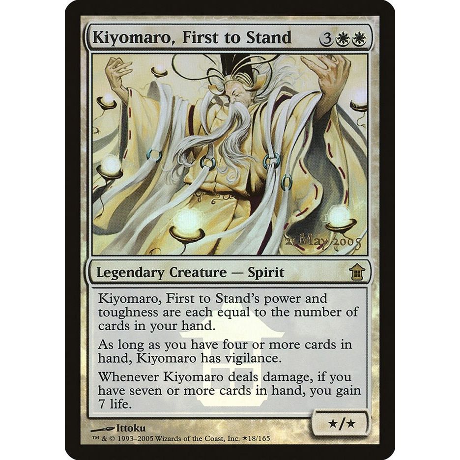 Image for Kiyomaro, First to Stand (18) (PRE) - Magic: The Gathering