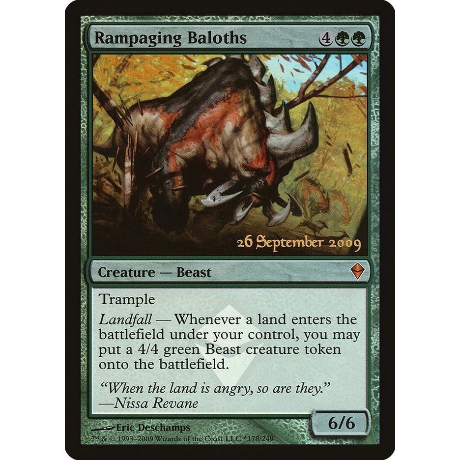 Image for Rampaging Baloths (178) (PRE) - Magic: The Gathering