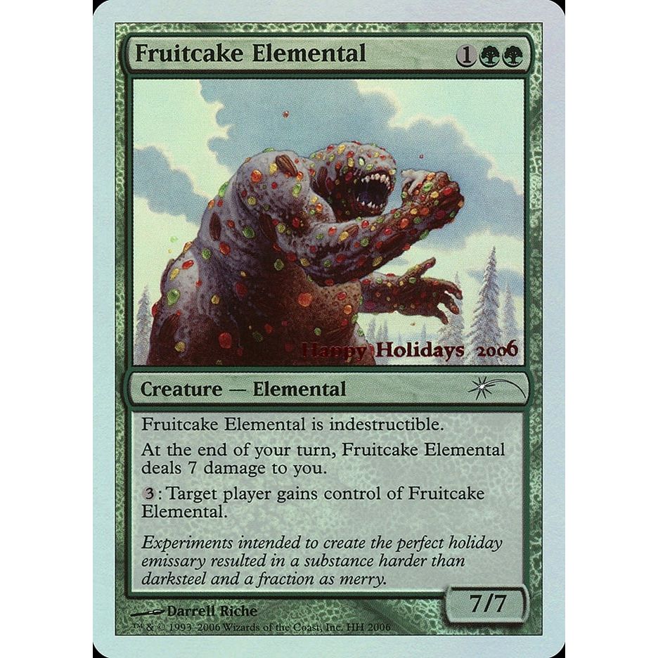 Image for Fruitcake Elemental (2006) (SPECIAL) - Magic: The Gathering