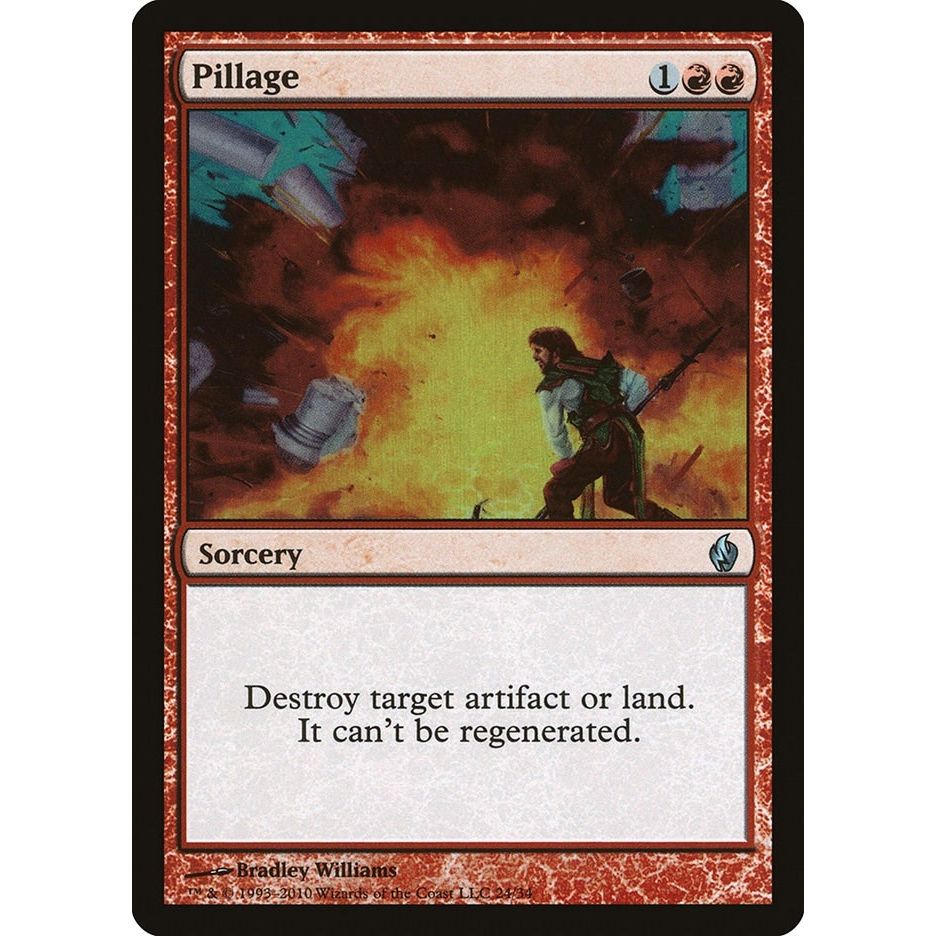 Image for Pillage (24) (PD2) - Magic: The Gathering
