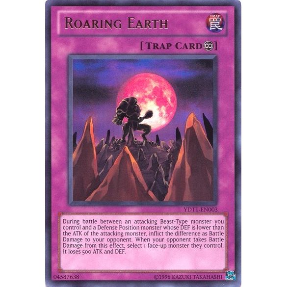 Image for Roaring Earth (5D's Duel Transer) (YDT1-EN003) (VDP) - YuGiOh