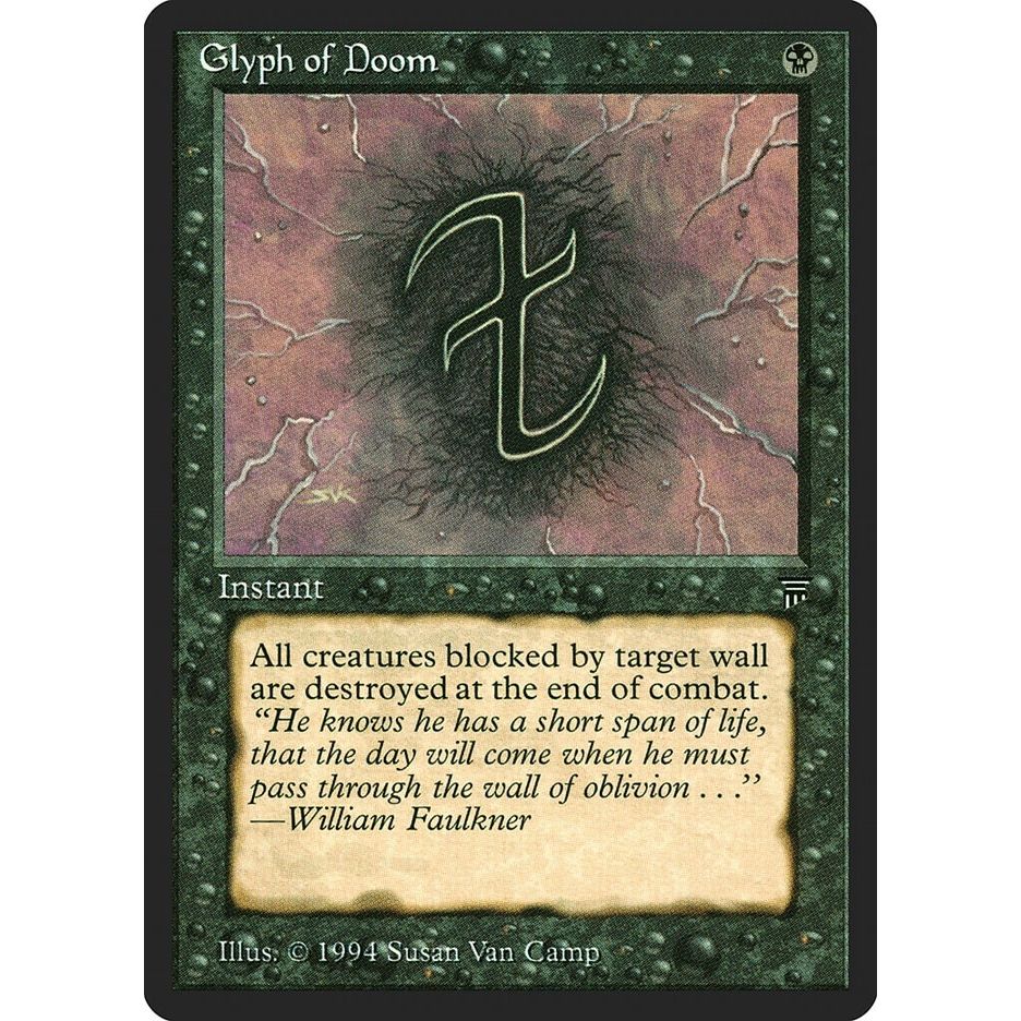 Image for Glyph of Doom (LEG) - Magic: The Gathering