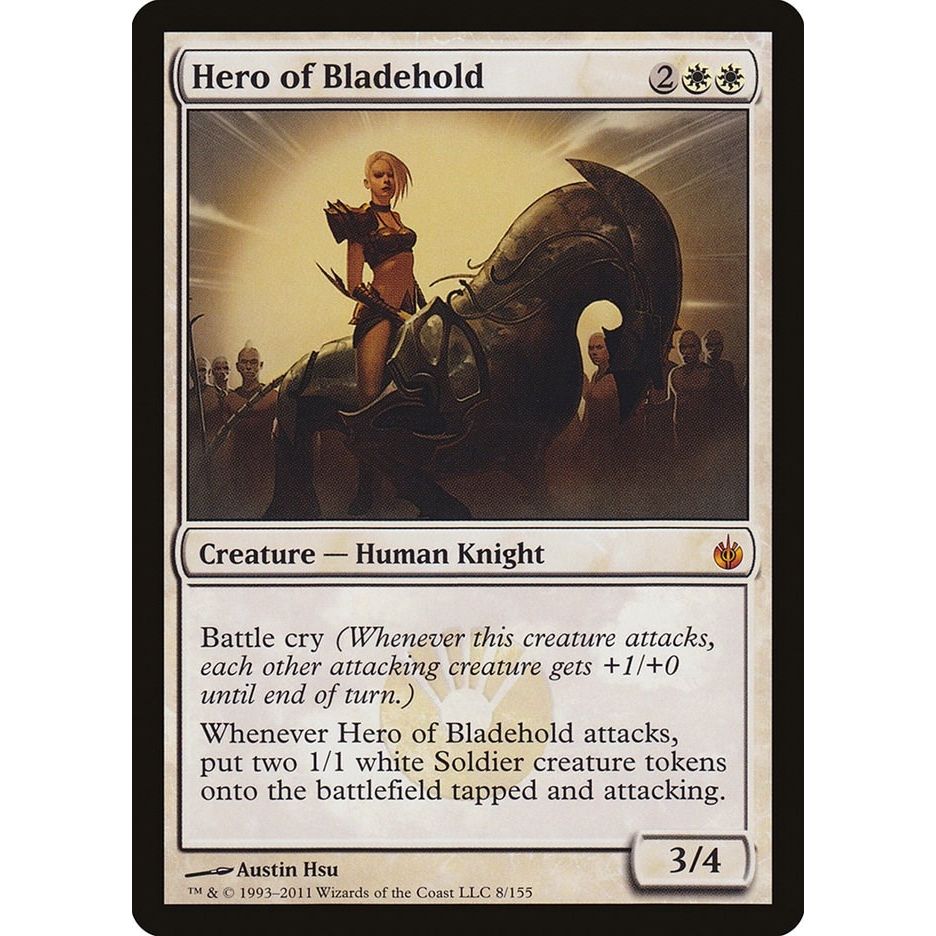Image for Hero of Bladehold (8) (MBS) - Magic: The Gathering