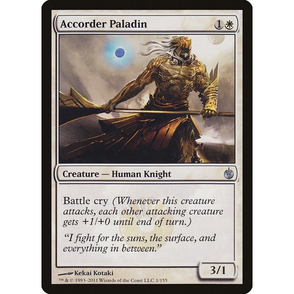Image for Accorder Paladin (1) (MBS) - Magic: The Gathering