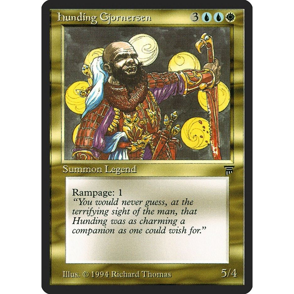 Image for Hunding Gjornersen (LEG) - Magic: The Gathering