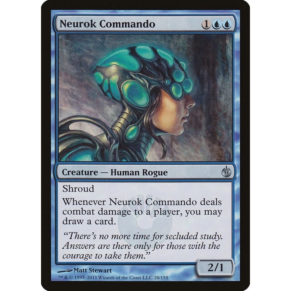 Image for Neurok Commando (28) (MBS) - Magic: The Gathering