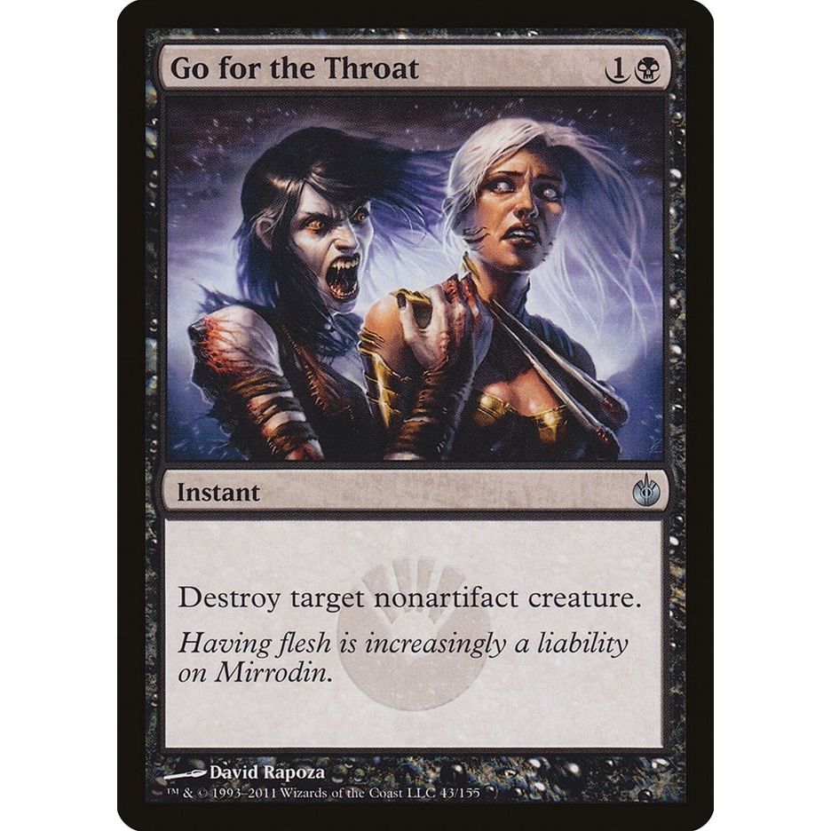Image for Go for the Throat (43) (MBS) - Magic: The Gathering
