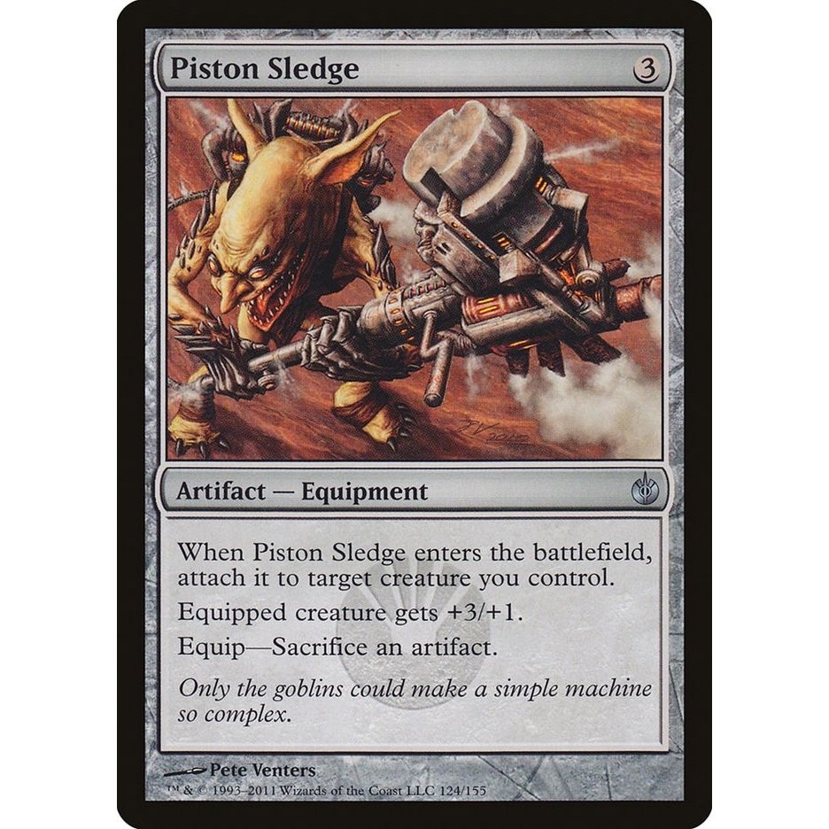 Image for Piston Sledge (124) (MBS) - Magic: The Gathering
