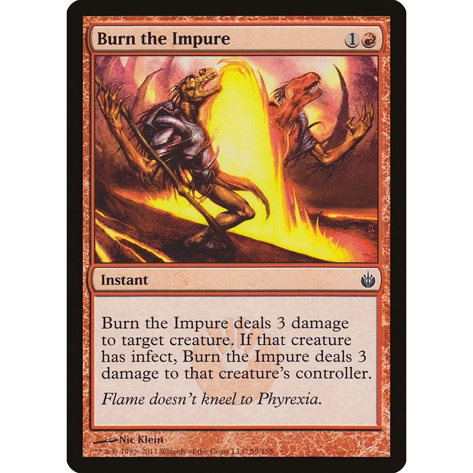 Image for Burn the Impure (59) (MBS) - Magic: The Gathering