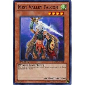 Image for Mist Valley Falcon (SDDL-EN012) (SDDL) - YuGiOh