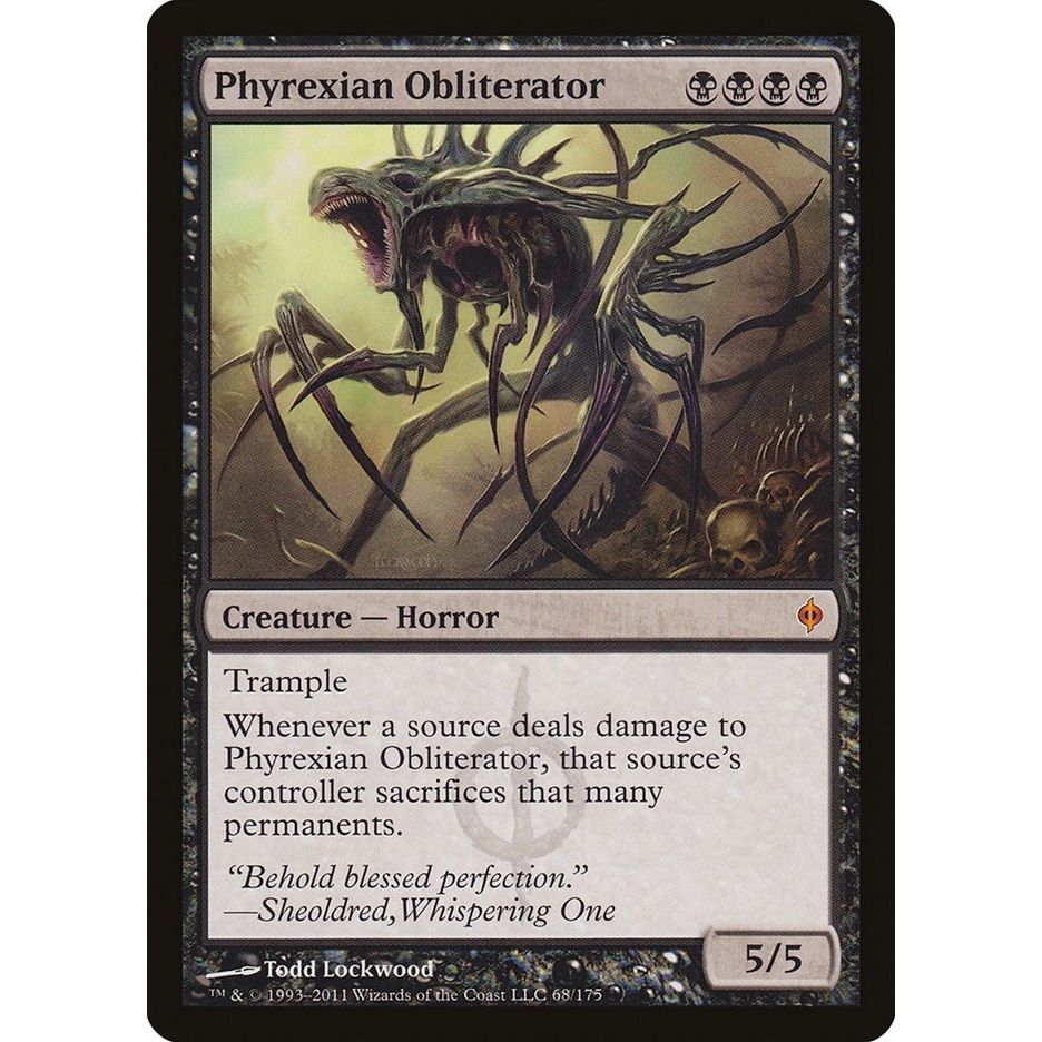 Image for Phyrexian Obliterator (68) (NPH) - Magic: The Gathering