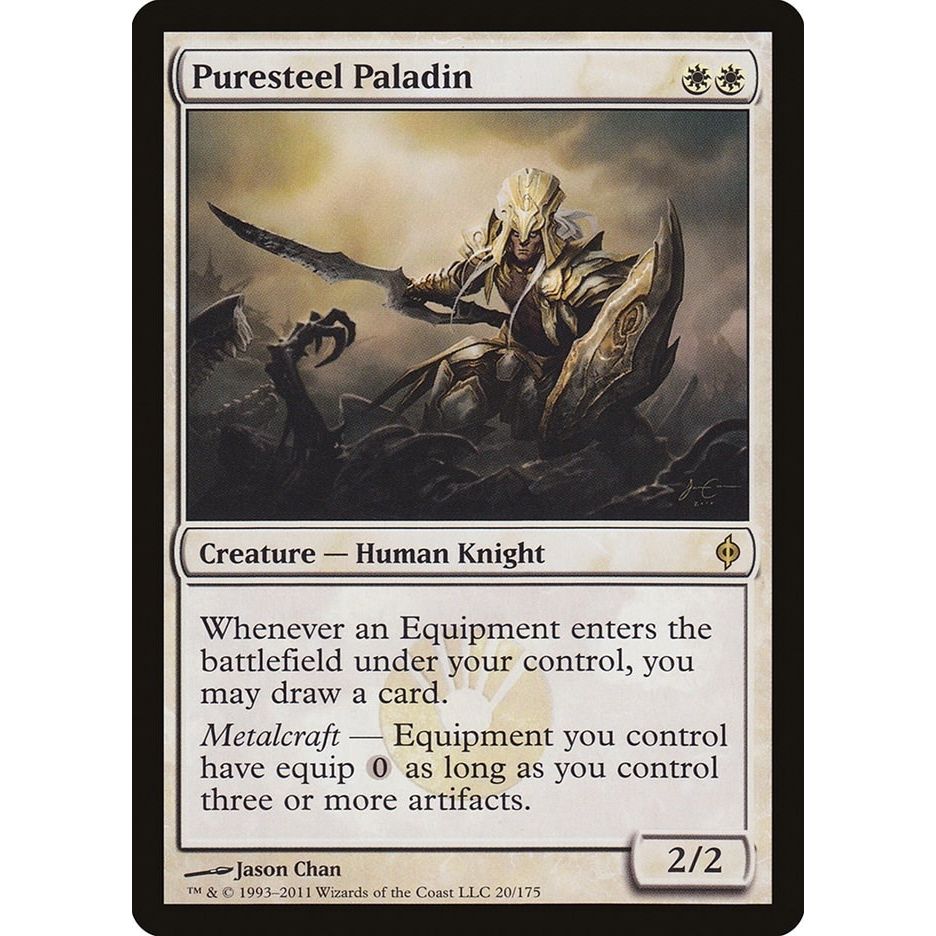 Image for Puresteel Paladin (20) (NPH) - Magic: The Gathering