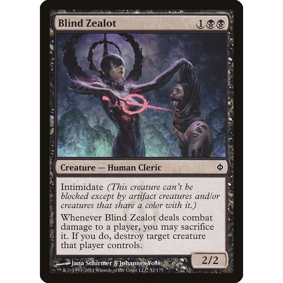 Image for Blind Zealot (52) (NPH) - Magic: The Gathering